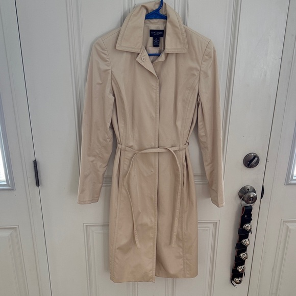 Ann Taylor Jackets & Blazers - Ann Taylor Women's Tan Trench Coat